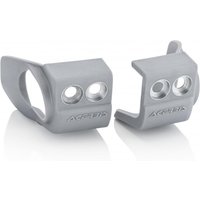 Image of Acerbis KTM/ Husqvarna/ Sherco/ Gas Gas Fork Shoe Covers - Silver