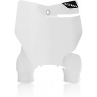 Image of Acerbis Raptor Front Number Board - KTM SXF & Husqvarna FC/TC 2016-18 - White