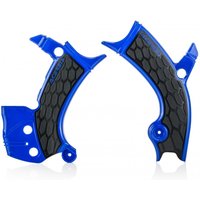 0023093.040 - Acerbis X-Grip Frame Guards - Yamaha YZF250 2019-23, YZF450 2018-22 - Blue
