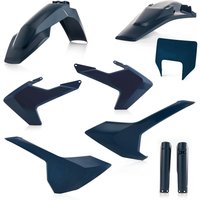0023596.040 - Acerbis Full Enduro Plastics Kit - Husqvarna FE 250/350/450/501 & TE250 2017-19 - Dark Blue