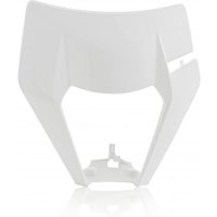 Image of Acerbis Headlight Surround - KTM EXC 125/250/300, EXC-F 250/350/450 2017-19 - White