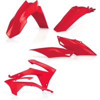 Image of 0016899.110 - Acerbis Standard Plastics Kit - Honda CRF250R 2014-17, CRF450R 2013-16 - Red