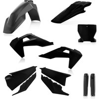 0023481.090 - Acerbis Full Plastics Kit - Husqvarna FC 250/350 & TC125/250 2019-22 - Black
