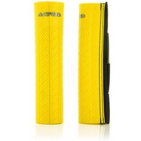 Image of Acerbis Universal Upper Fork Covers - 43/48mm - Yellow