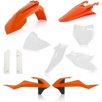 0022933.553 - Acerbis Full Plastics Kit - KTM SX85 2018-2024 - OEM (Orange/White)