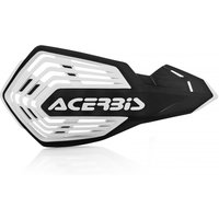 Image of 0024296.315 - Acerbis X-Future Hand Guards - Black/ White
