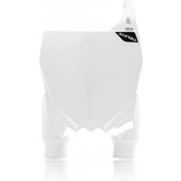 Acerbis Raptor Front Number Board - Yamaha YZ 125/250 2005-21, YZF 250/450 2010-17 - White