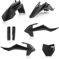 0023593.090 - Acerbis Full Plastics Kit - KTM SX65 2019-23, Gas Gas MC65 2021-23 - Black