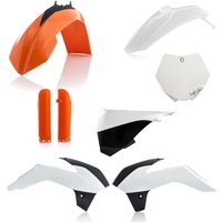 0016902.553.017 - Acerbis Full Plastics Kit - KTM SX85 2013-17 - OEM '17 (Orange/White/Black)