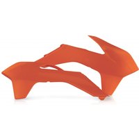 0016871.010 - Acerbis Radiator Scoops - KTM EXC/ EXC-F 2014-16, SX/SXF 2013-15 - Orange