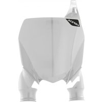Acerbis Raptor Front Number Board - Yamaha YZ 125/250 2022-2025, YZF250 2019-2023, YZF450 2018-2022 - White