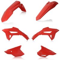 Image of 0024558.110 - Acerbis Standard Plastics Kit - Honda CRF250R 2022, CRF450R 2021-22 - Red