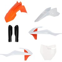 0025506.553.021 - Acerbis Full Plastics Kit - KTM SX50 2016-23 - OEM '21(Orange/White/Black)