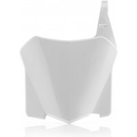 Image of 0011651.030 - Acerbis Front Number Board - Honda CRF250R 2008-09, CRF450R 2008 - White