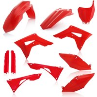 0023615.110 - Acerbis Full Plastics Kit - Honda CRF250R 2019-21, CRF450R 2019-20 - Red