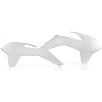Image of 0016871.030 - Acerbis Radiator Scoops - KTM EXC 125-300 2014-16, SX/ SXF 2013-15- White