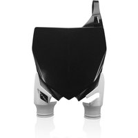 Acerbis Raptor Front Number Board - Yamaha YZ 125/250 2005-21, YZF 250/450 2010-17 - Black/ White