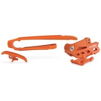Acerbis Chain Guides & Slider Kit - KTM EXC & EXC-F 2012-16 - Orange