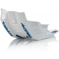 Image of 0024254.232 - Acerbis Skid Plate - Husqvarna FE 450/501 2020-23 - White/ Blue