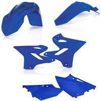 Image of 0017874.553.021 - Acerbis Standard Plastics Kit - Yamaha YZ 125/250 2015-21 - OEM '21 (Blue)