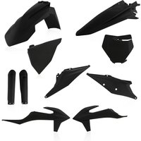 0023479.092 - Acerbis Full Plastics Kit - KTM SX 125/250 & SXF 250/350/450 2019-22 - Metallic Black