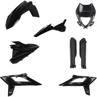 0024937.090 - Acerbis Full Plastics Kit - Beta RR 125/200/250/300/350/390/430/480 2020-2022 - Black
