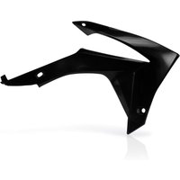 0016890.090 - Acerbis Radiator Scoops - Honda CRF250R 2014-17, CRF450R 2013-16 - Black