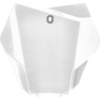 Image of 0024628.030 - Acerbis Front Number Board - Gas Gas MC125 & MC250F & EX250/350F 2021-23 - White