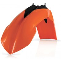 0010296.010 - Acerbis Front Fender - KTM EXC 125/200/250/300 & EXC-F 250/350/400/450/500/525 2008-13, SX 125/250 2007-12 - Orange ('98)