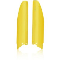 0023065.060 - Acerbis Fork Guards - Suzuki RMZ250 2019-2025, RMZ450 2018-2025 - Yellow