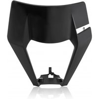 Image of Acerbis Headlight Surround - KTM EXC 125/250/300, EXC-F 250/350/450 2017-19 - Black