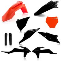 0023479.313 - Acerbis Full Plastics Kit - KTM SX 125/250 & SXF 250/350/450 2019-22 - Orange/ Black