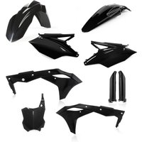 Image of 0022985.090 - Acerbis Full Plastics Kit - Kawasaki KXF250 2018-20 - Black