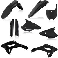 Image of 0024582.090 - Acerbis Full Plastics Kit - Honda CRF250/300RX 2022-2024, CRF450RX 2021-2024 - Black