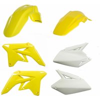 0010293.553 - Acerbis Standard Plastics Kit - Suzuki RMZ250 2007-09 - OEM '07 (Yellow/White)