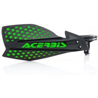 0022115.325 - Acerbis X-Ultimate Hand Guards - Black/ Green