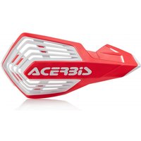 Image of 0024296.343 - Acerbis X-Future Hand Guards - Red/ White