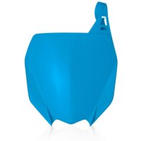 0022955.041 - Acerbis Front Number Board - Yamaha YZ 125/250 2022-23, YZF250 2019-23, YZF450 2018-22 - Light Blue