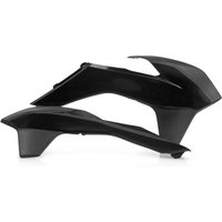 Image of 0016871.090 - Acerbis Radiator Scoops - KTM EXC/ EXC-F 2014-16, SX/SXF 2013-15 - Black