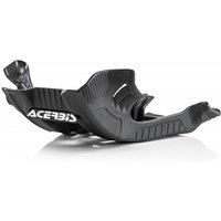 Image of 0023922.315 - Acerbis Skid Plate - Yamaha YZ125 2006-2025 - Black/ White