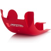 Image of 0022656.110 - Acerbis Skid Plate - Honda CRF450R & CRF450RX 2017-20 - Red
