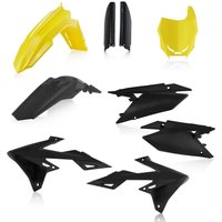 0023067.279 - Acerbis Full Plastics Kit - Suzuki RMZ250 2019-2025, RMZ450 2018-2025 - Yellow/ Black