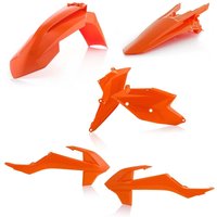 0022370.011.016 - Acerbis Standard Plastics Kit - KTM EXC-F 250/350/450/500 2017-19, XC-W TPI 2019 - Orange