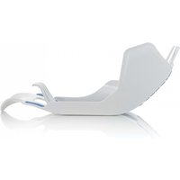 0021755.232 - Acerbis Skid Plate - KTM SXF450 & Husqvarna FC450 2016-18, FE450/501 2017-19 - White/ Blue