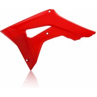 0022381.110 - Acerbis Radiator Scoops - Honda CRF250R 2018-21, CRF450R 2017-20 - Red