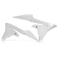 0017556.030 - Acerbis Radiator Scoops - Yamaha YZF 250/450 2014-17, WRF250 2015-19, WRF450 2015-17 - White