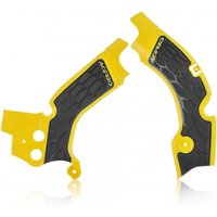 0022347.279 - Acerbis X-Grip Frame Guards - Suzuki RMZ450 2008-17 - Yellow/Black
