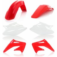 0007527.553.003 - Acerbis Standard Plastics Kit - Honda CRF450R 2002-03 - OEM (Red/White)