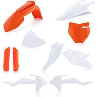 Image of 0022933.553.023 - Acerbis Full Plastics Kit - KTM SX85 2018-2024 - OEM 23 (Orange/White)