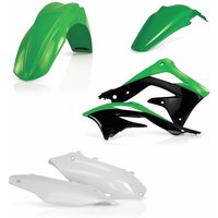 Image of 0016320.553 - Acerbis Plastics Kit - Kawasaki KXF450 2012 - OEM (Green)